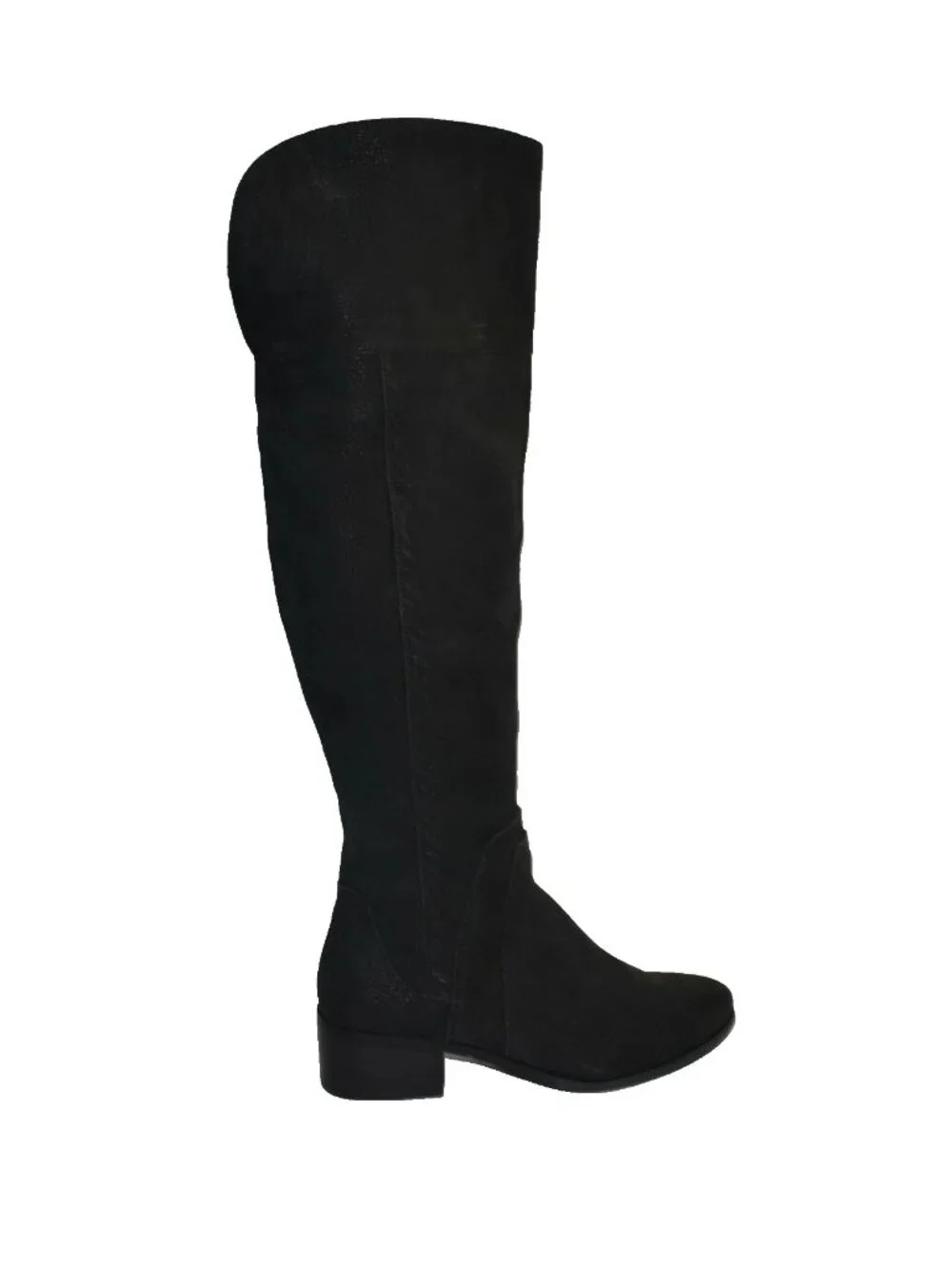 New! Vince Camuto Size 9 Kreston Over The Knee Boot Black Leather OTK DD24